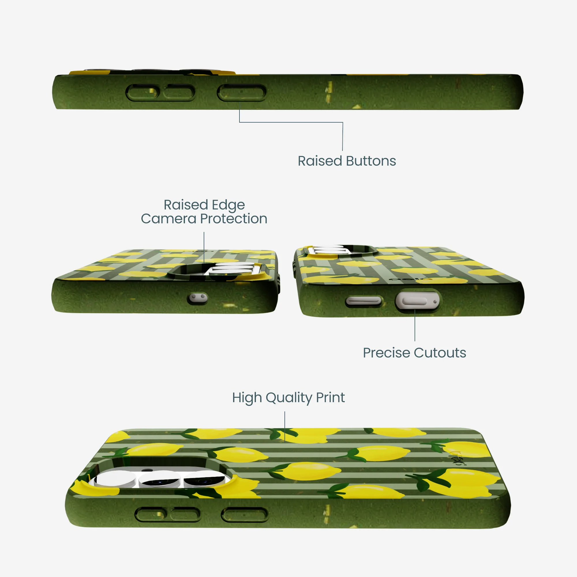 Forest Floor Zesty Lines Samsung Galaxy S26 Case - Image 3