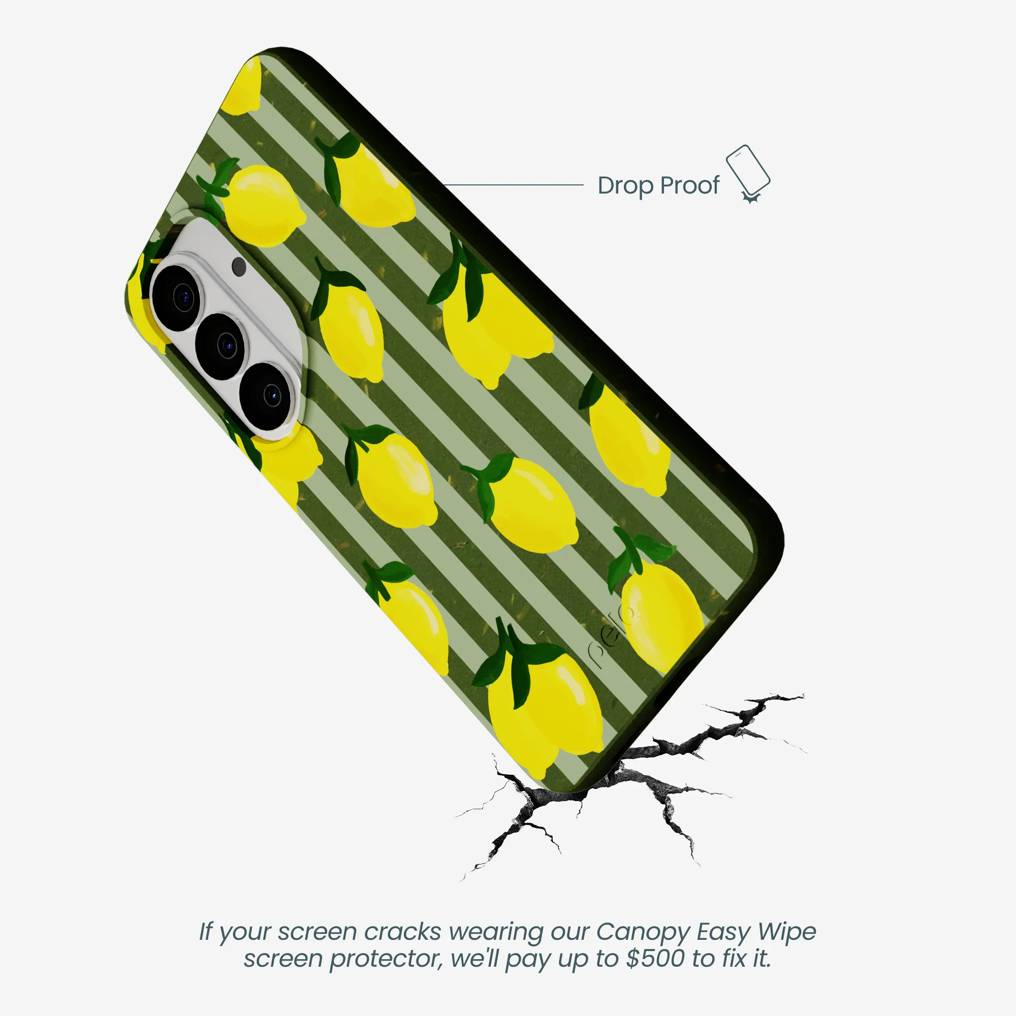 Forest Floor Zesty Lines Samsung Galaxy S26 Case - Image 5