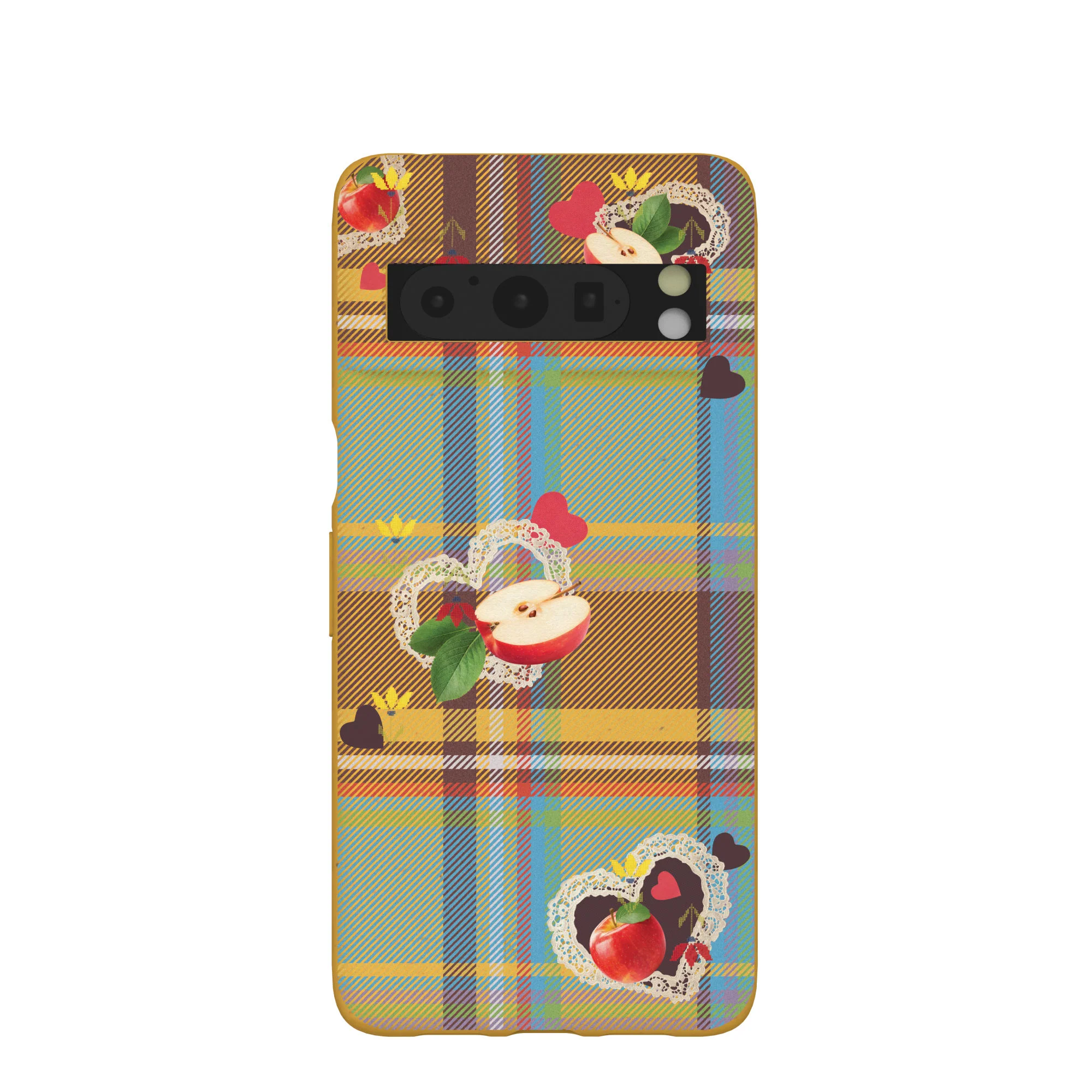 Honey Apple Plaid Google Pixel 8 Pro Case