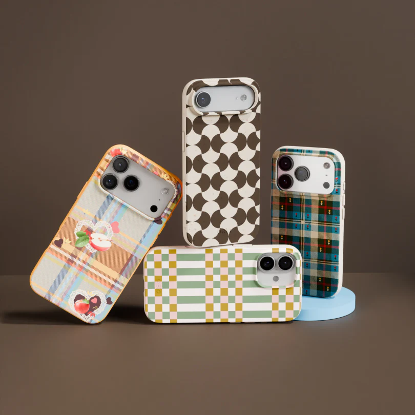 Honey Apple Plaid Google Pixel 9a Case - Image 2