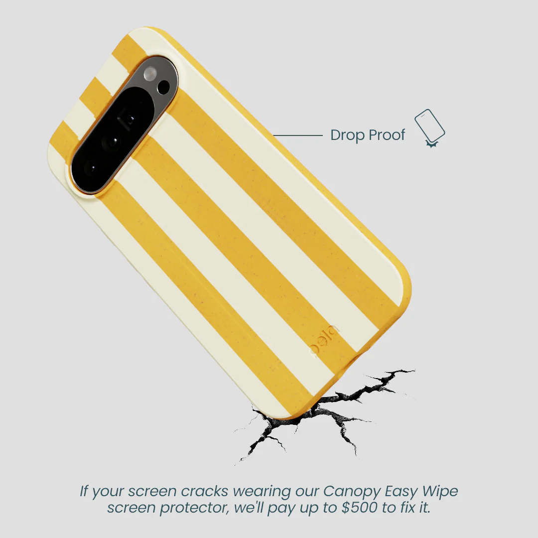 Honey Big Butter Stripes Google Pixel 10 Pro XL Case - Image 4