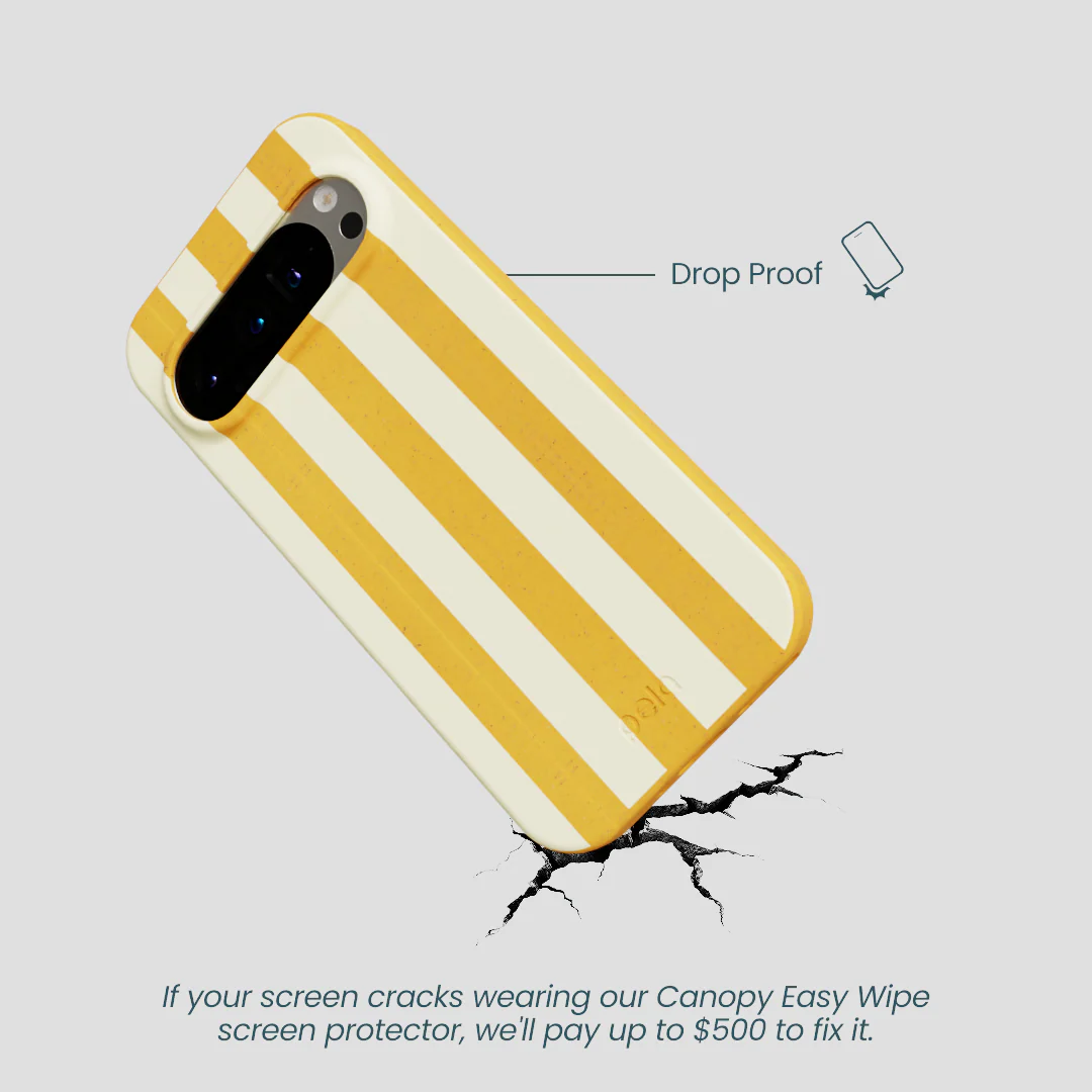 Honey Big Butter Stripes Google Pixel 9/9 Pro Case - Image 4