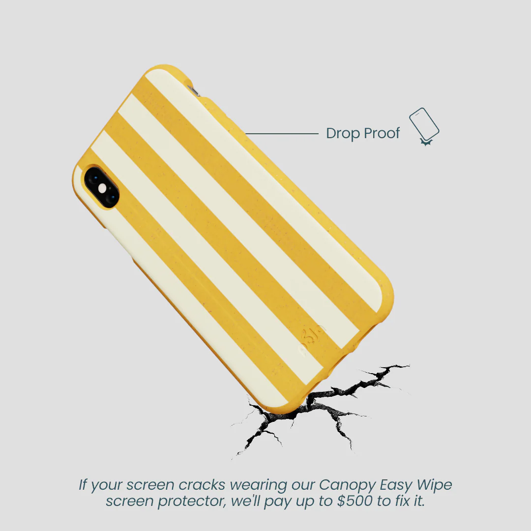 Honey Big Butter Stripes iPhone XR Case - Image 4
