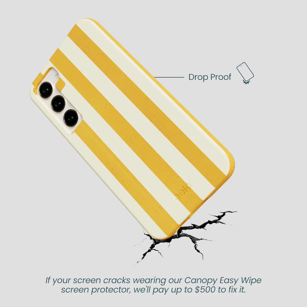 Honey Big Butter Stripes Samsung Galaxy S24+(Plus) Case - Image 4