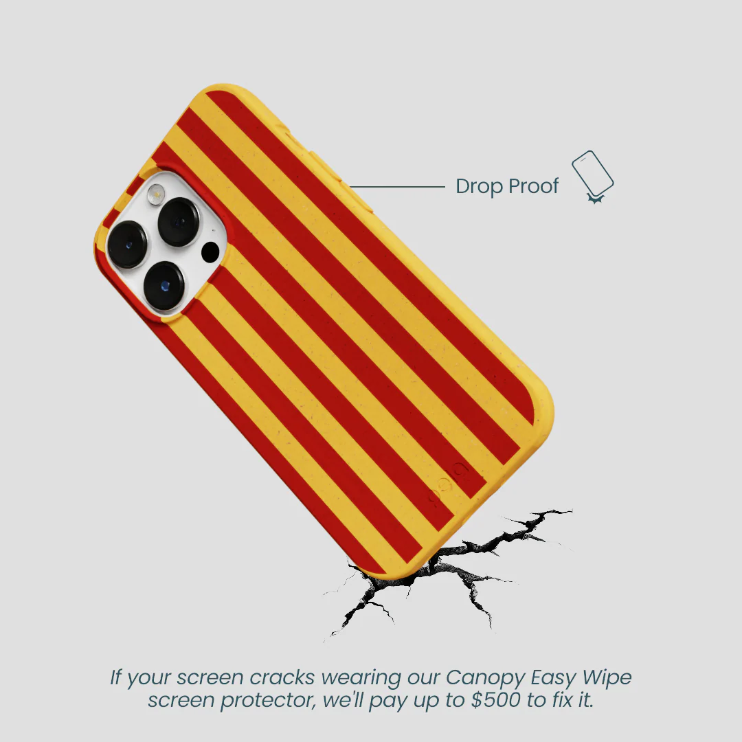 Honey Circus Stripes iPhone 13 Pro Case - Image 4