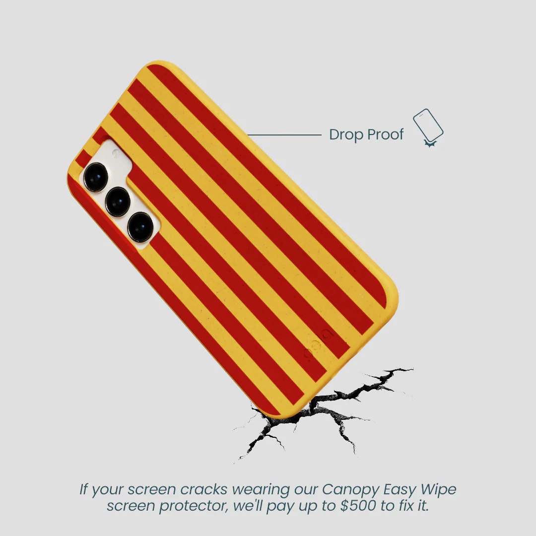 Honey Circus Stripes Samsung Galaxy S23 Case - Image 4