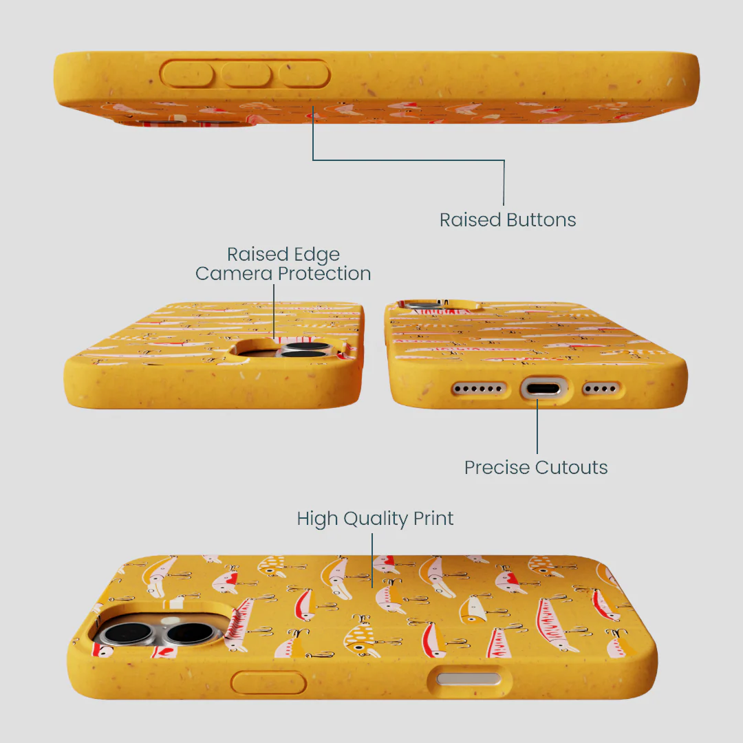 Honey Cute Catch iPhone 16 Plus Case - Image 3
