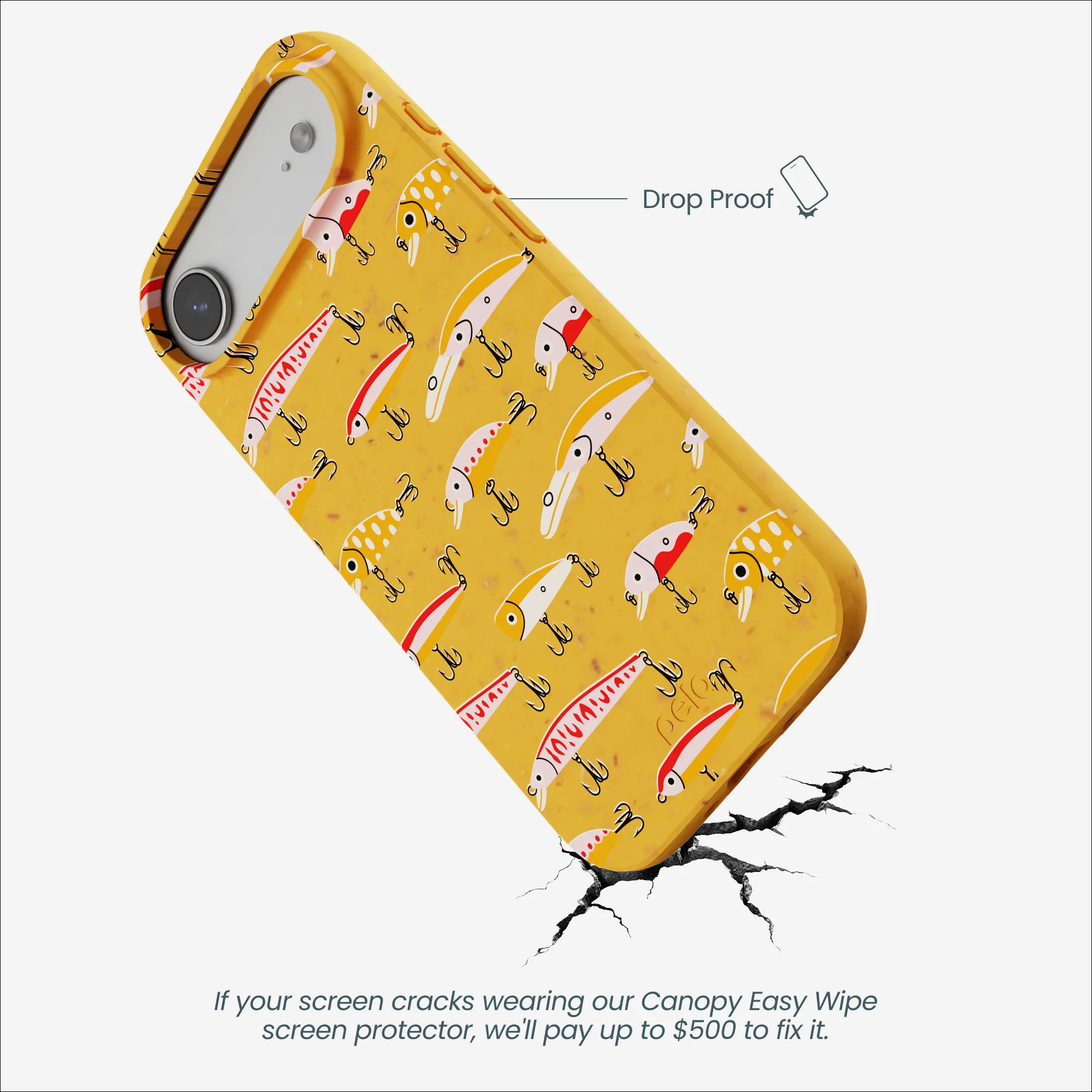 Honey Cute Catch iPhone Air Case - Image 5