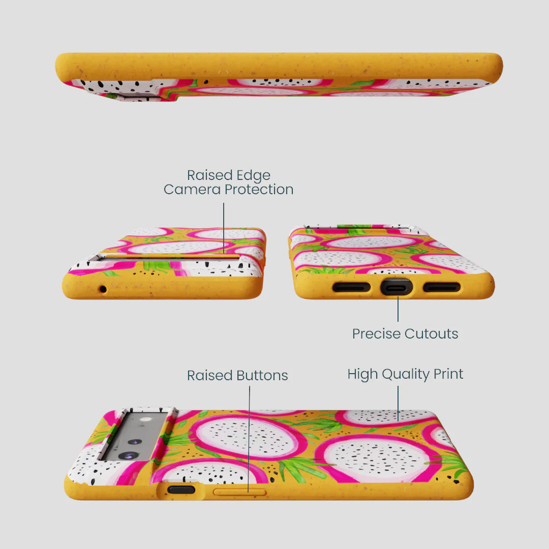 Honey Dragonfruit Pop Google Pixel 6 Case - Image 3