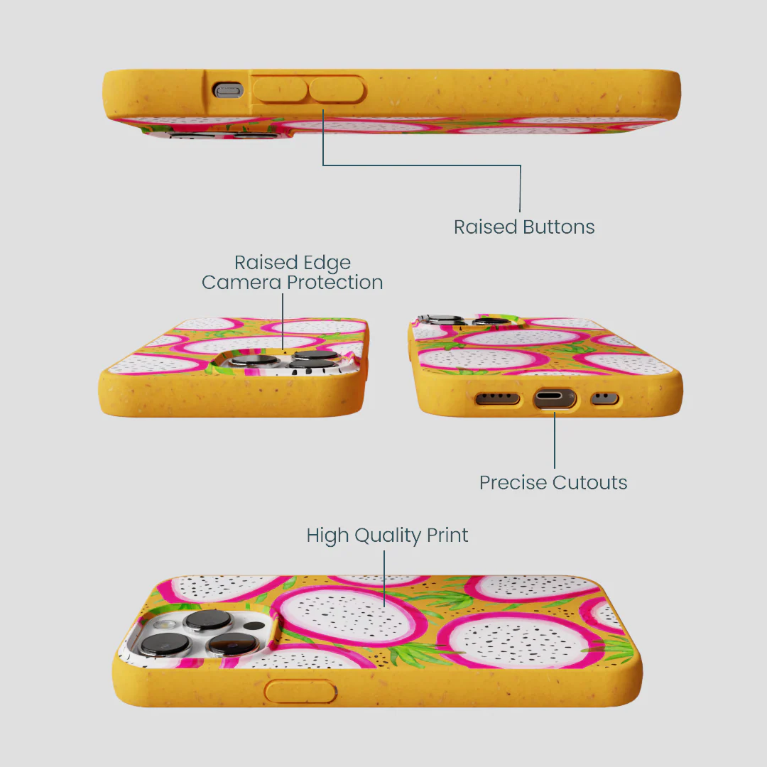 Honey Dragonfruit Pop iPhone 13 Pro Case - Image 3