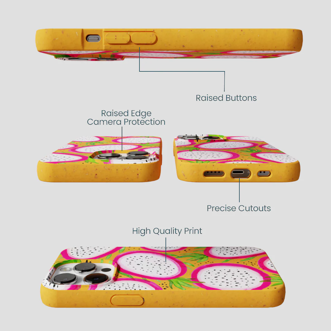 Honey Dragonfruit Pop iPhone 13 Pro Max Case - Image 3