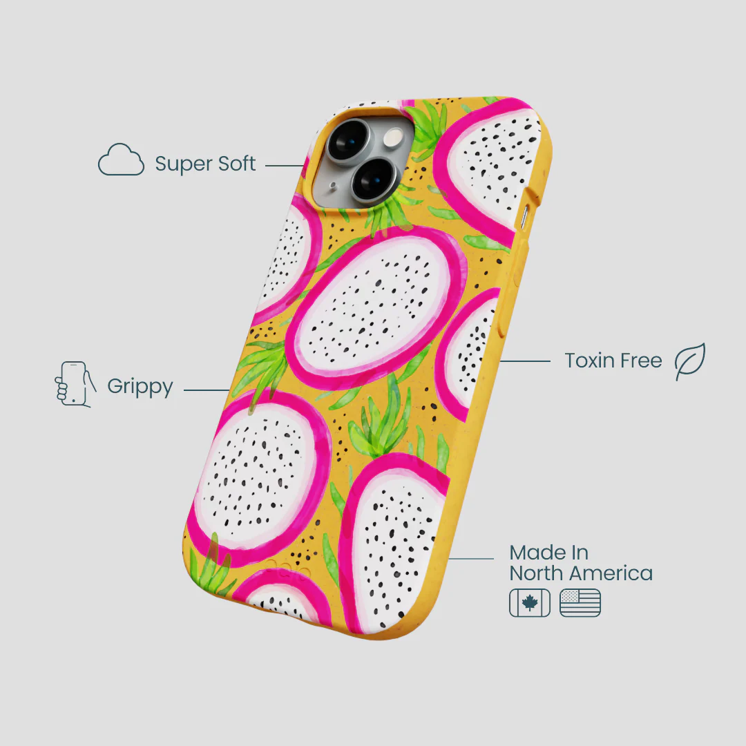 Honey Dragonfruit Pop iPhone 14 Case - Image 4