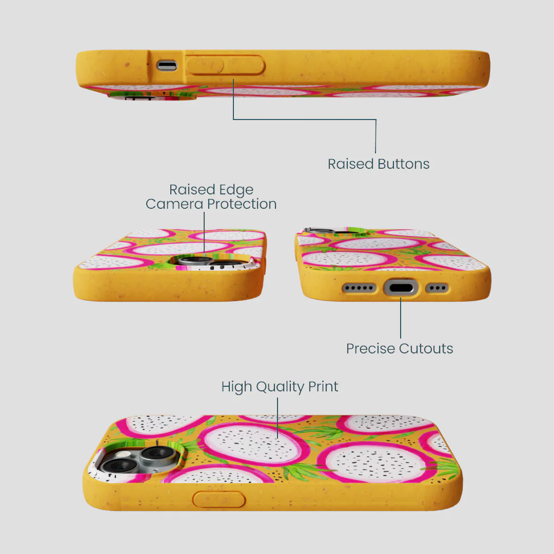 Honey Dragonfruit Pop iPhone 15 Case - Image 3