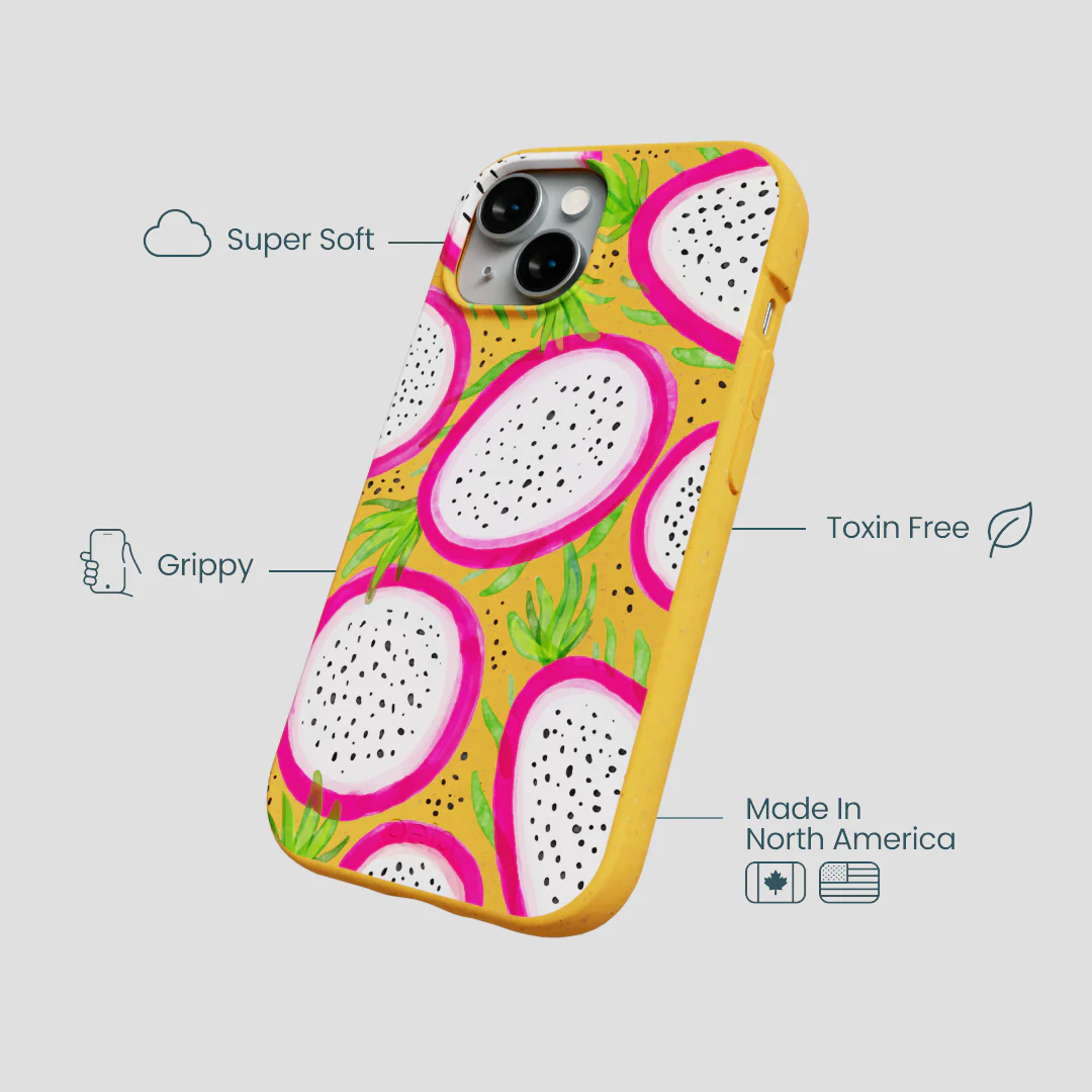Honey Dragonfruit Pop iPhone 15 Case - Image 4