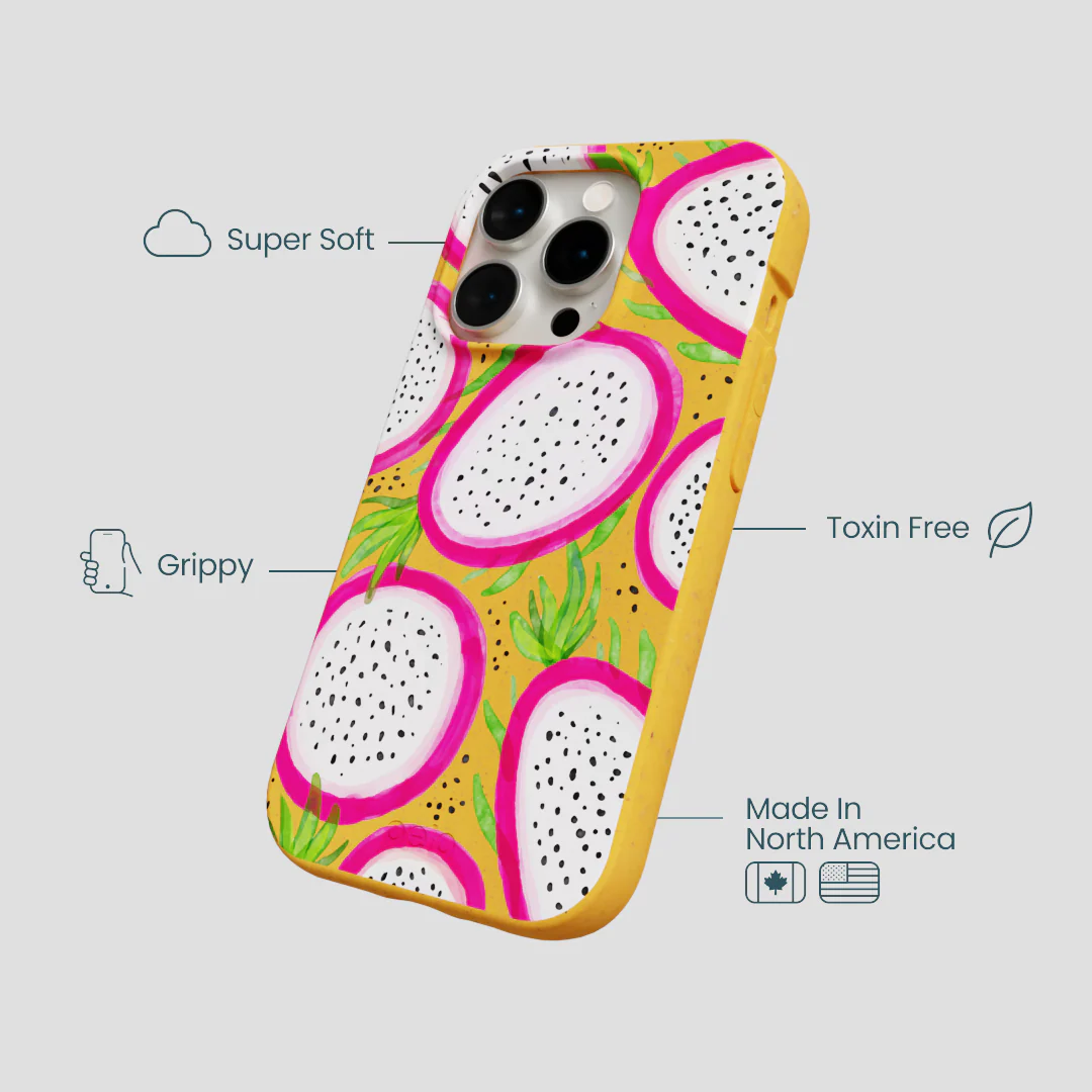 Honey Dragonfruit Pop iPhone 15 Pro Case - Image 4