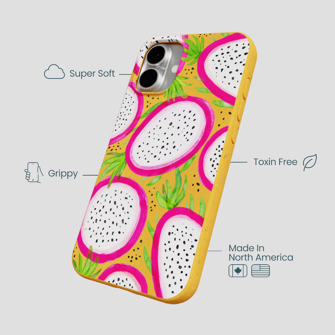 Honey Dragonfruit Pop iPhone 16 Plus Case - Image 4
