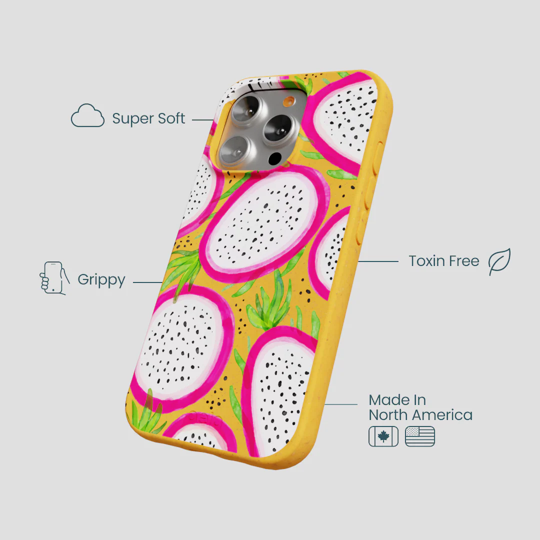 Honey Dragonfruit Pop iPhone 16 Pro Case - Image 4