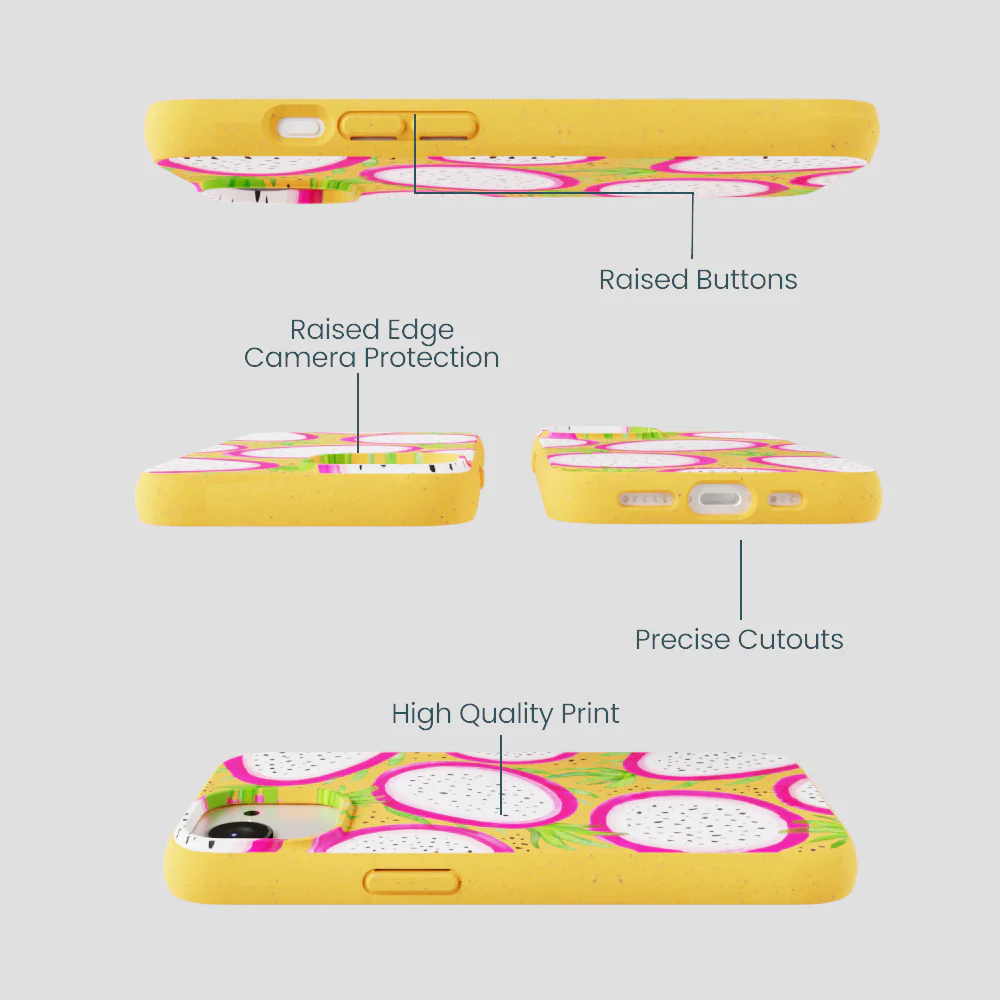 Honey Dragonfruit Pop iPhone 16e/17e Case - Image 3