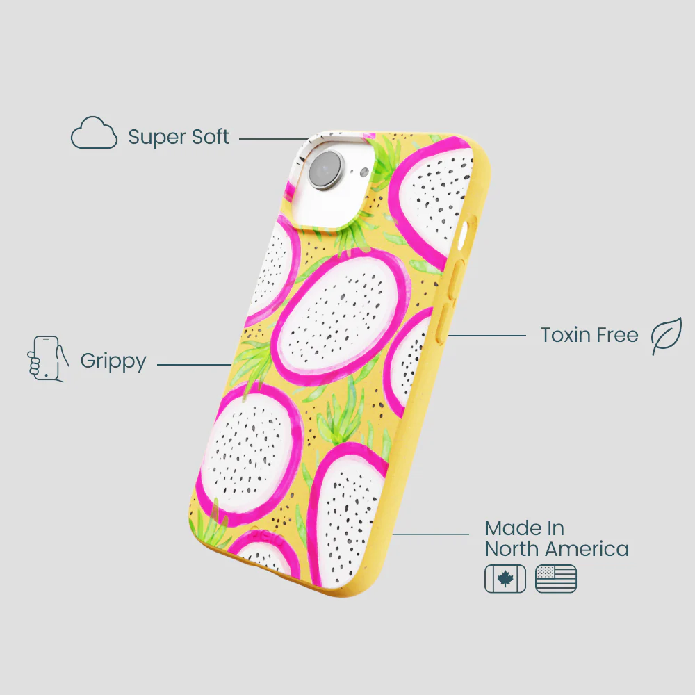 Honey Dragonfruit Pop iPhone 16e/17e Case - Image 4