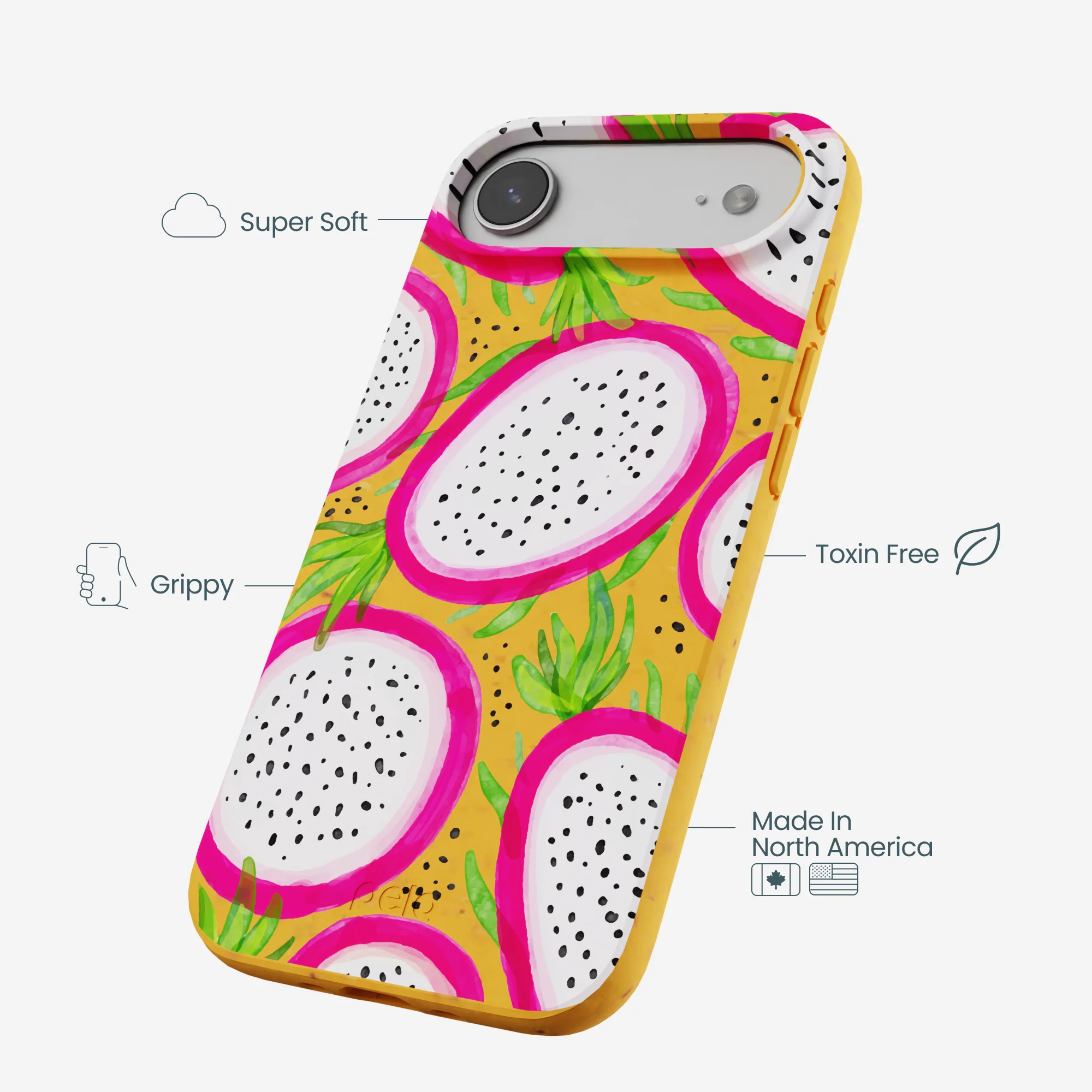 Honey Dragonfruit Pop iPhone Air Case - Image 4