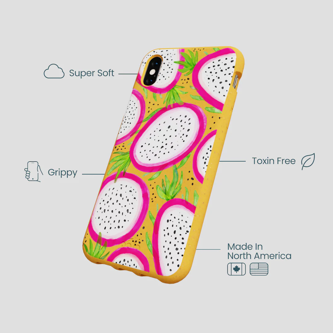 Honey Dragonfruit Pop iPhone XR Case - Image 4
