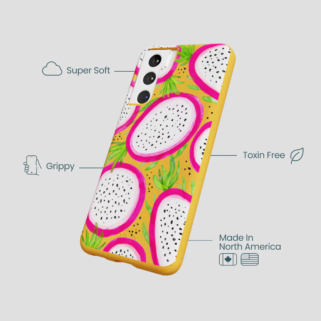 Honey Dragonfruit Pop Samsung Galaxy S22 Case - Image 4