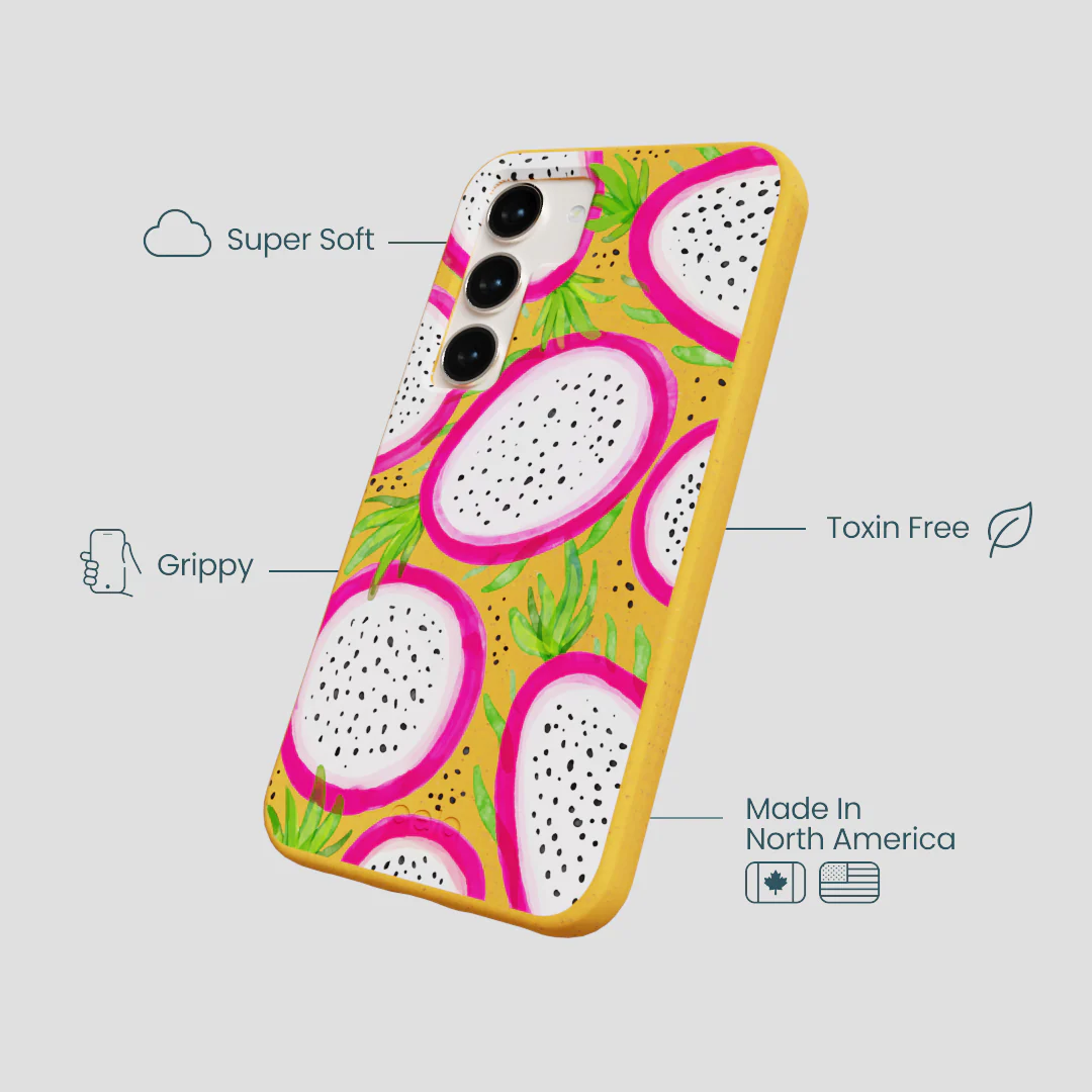 Honey Dragonfruit Pop Samsung Galaxy S23 Case - Image 4