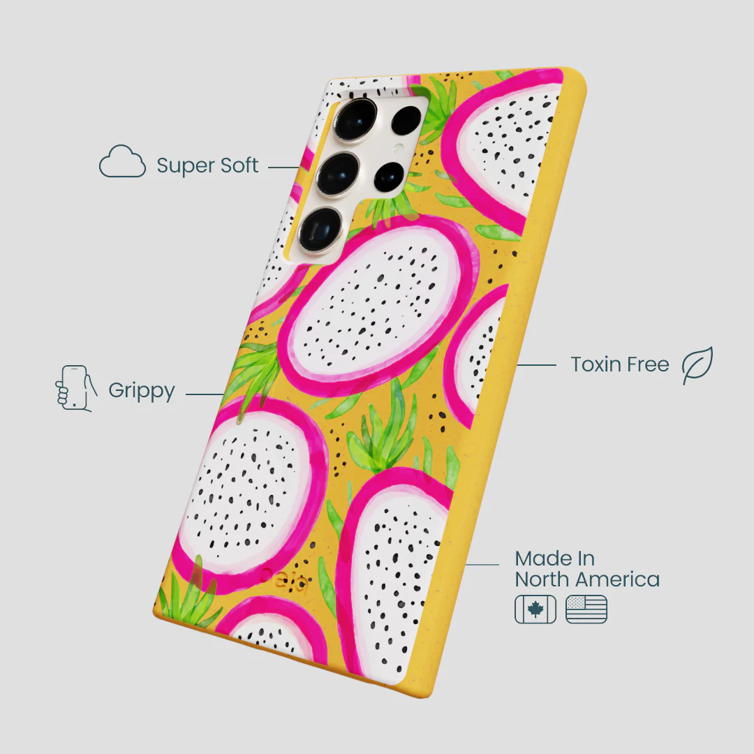 Honey Dragonfruit Pop Samsung Galaxy S24 Ultra Case - Image 4