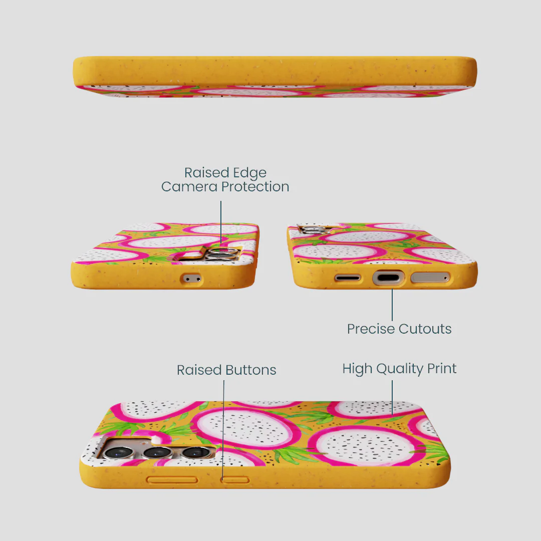 Honey Dragonfruit Pop Samsung Galaxy S25 Case - Image 3