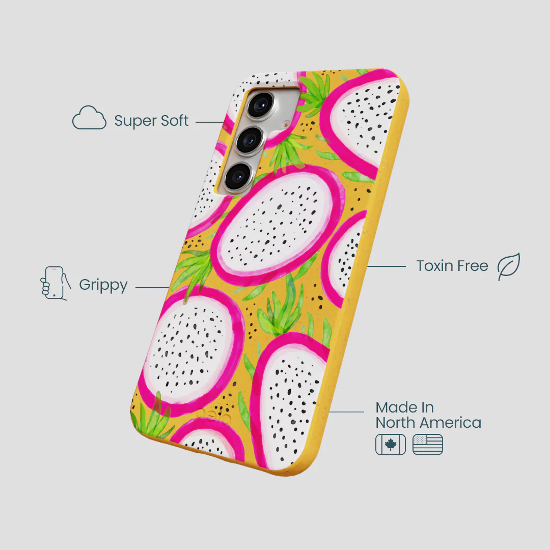 Honey Dragonfruit Pop Samsung Galaxy S25 Case - Image 4