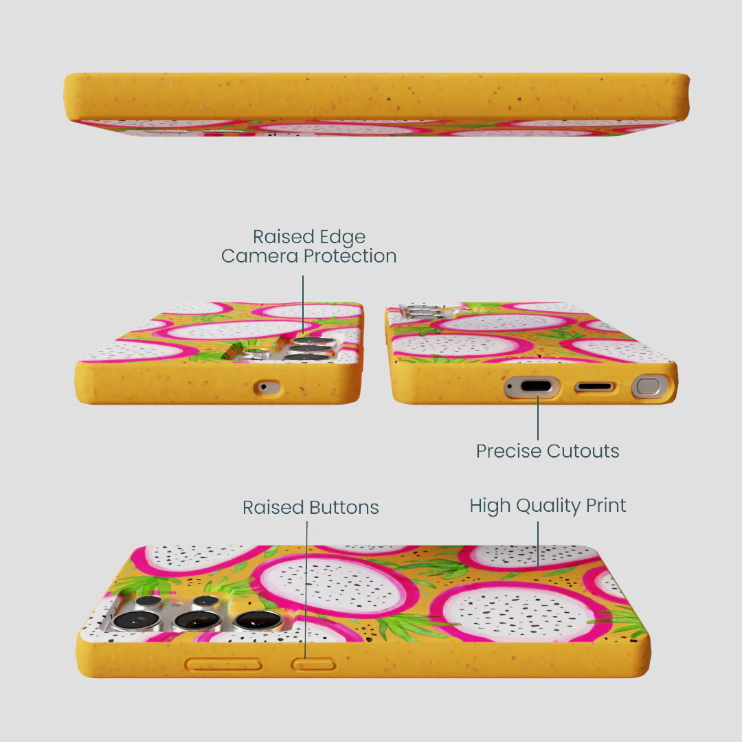 Honey Dragonfruit Pop Samsung Galaxy S25 Ultra Case - Image 3