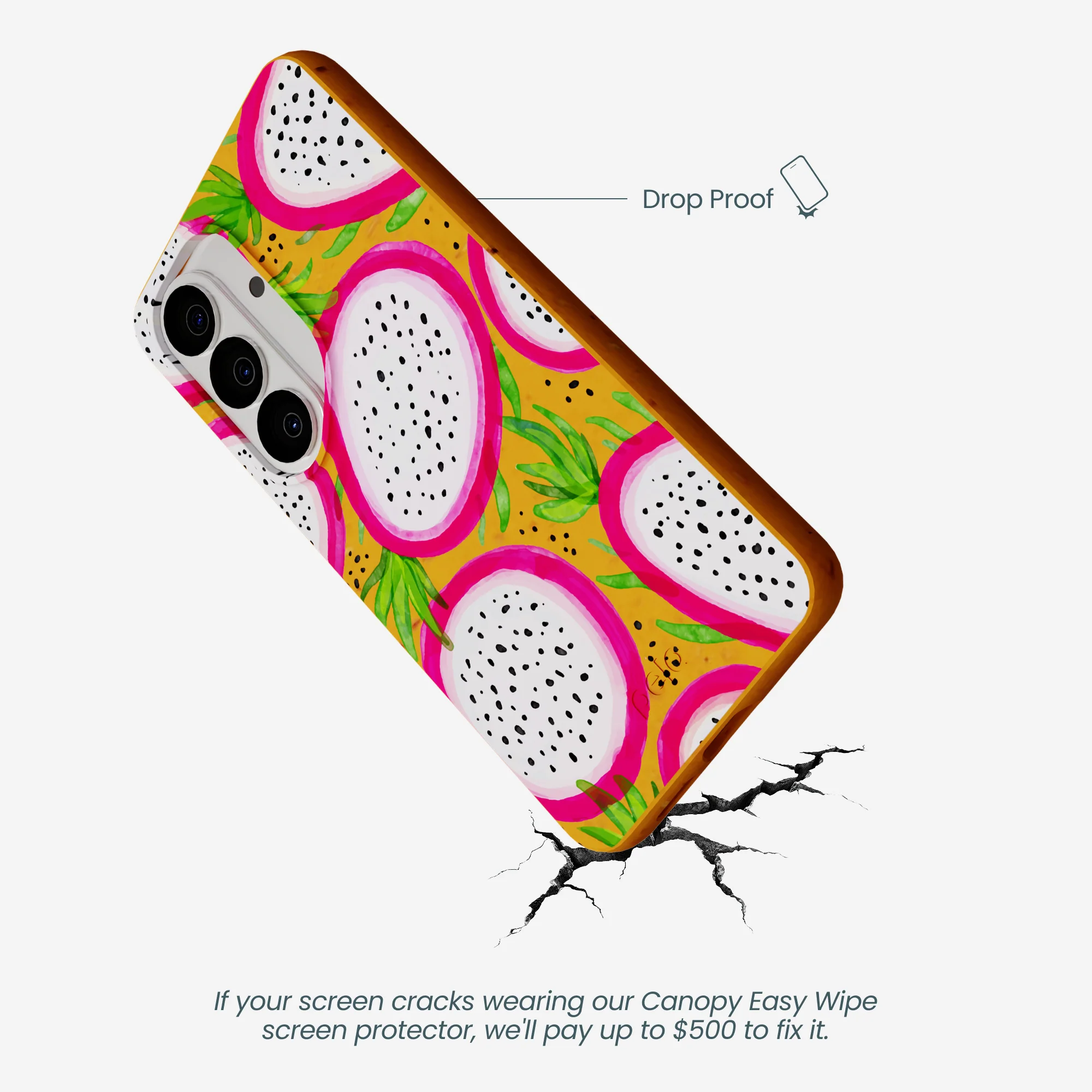 Honey Dragonfruit Pop Samsung Galaxy S26 Case - Image 5