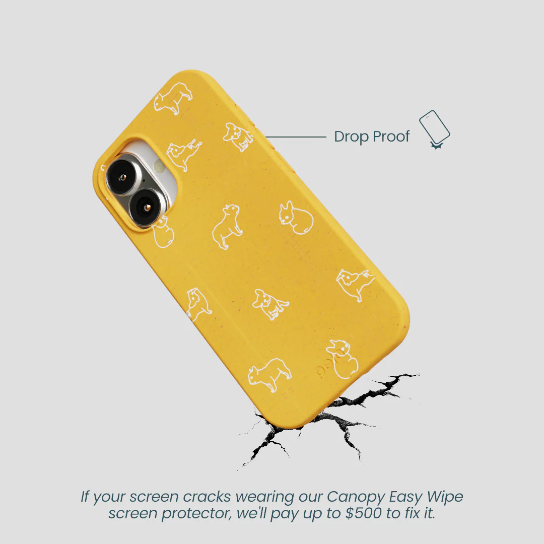 Honey Easy Breezy Frenchie iPhone 16 Case - Image 5