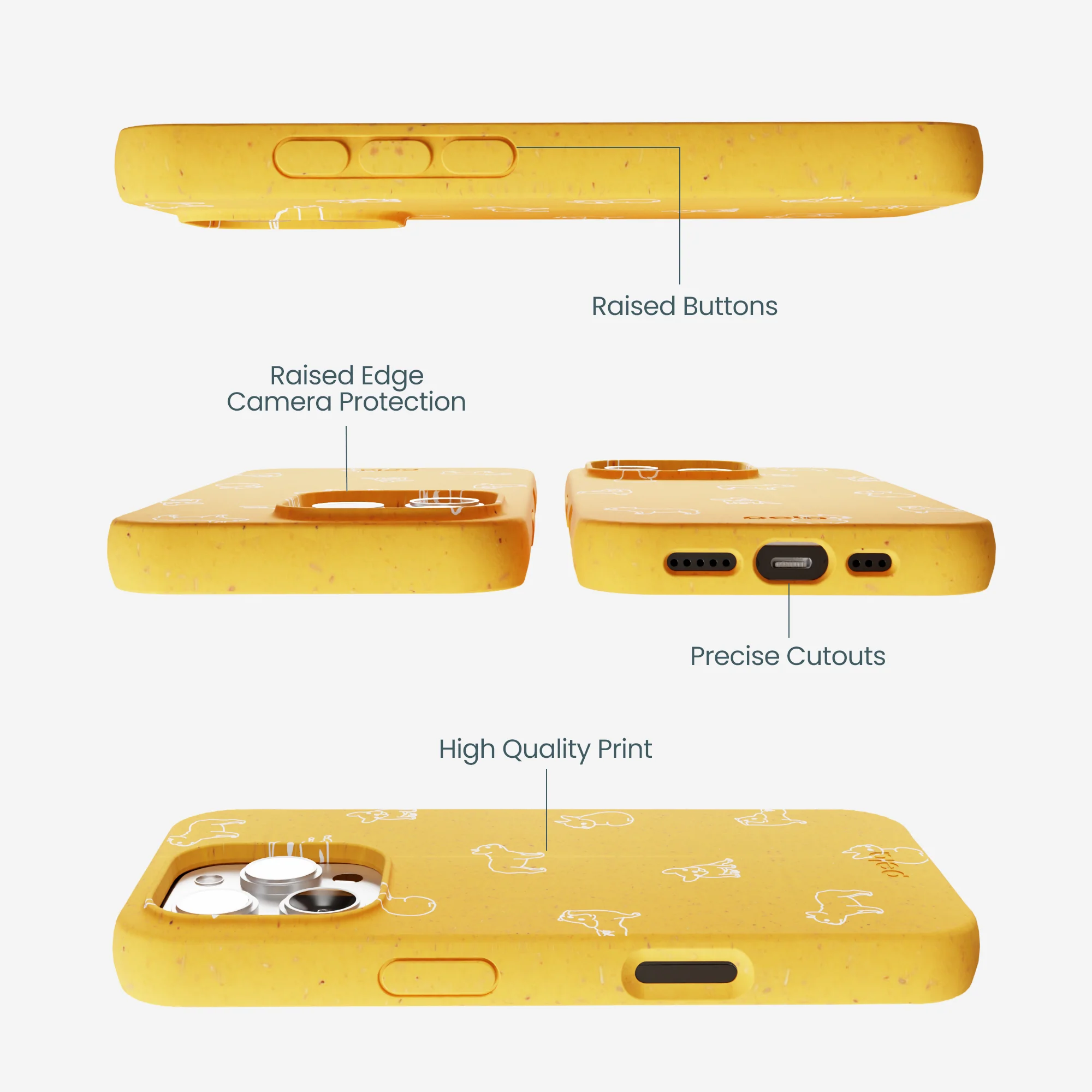 Honey Easy Breezy Frenchie iPhone 16 Pro Max Case - Image 3