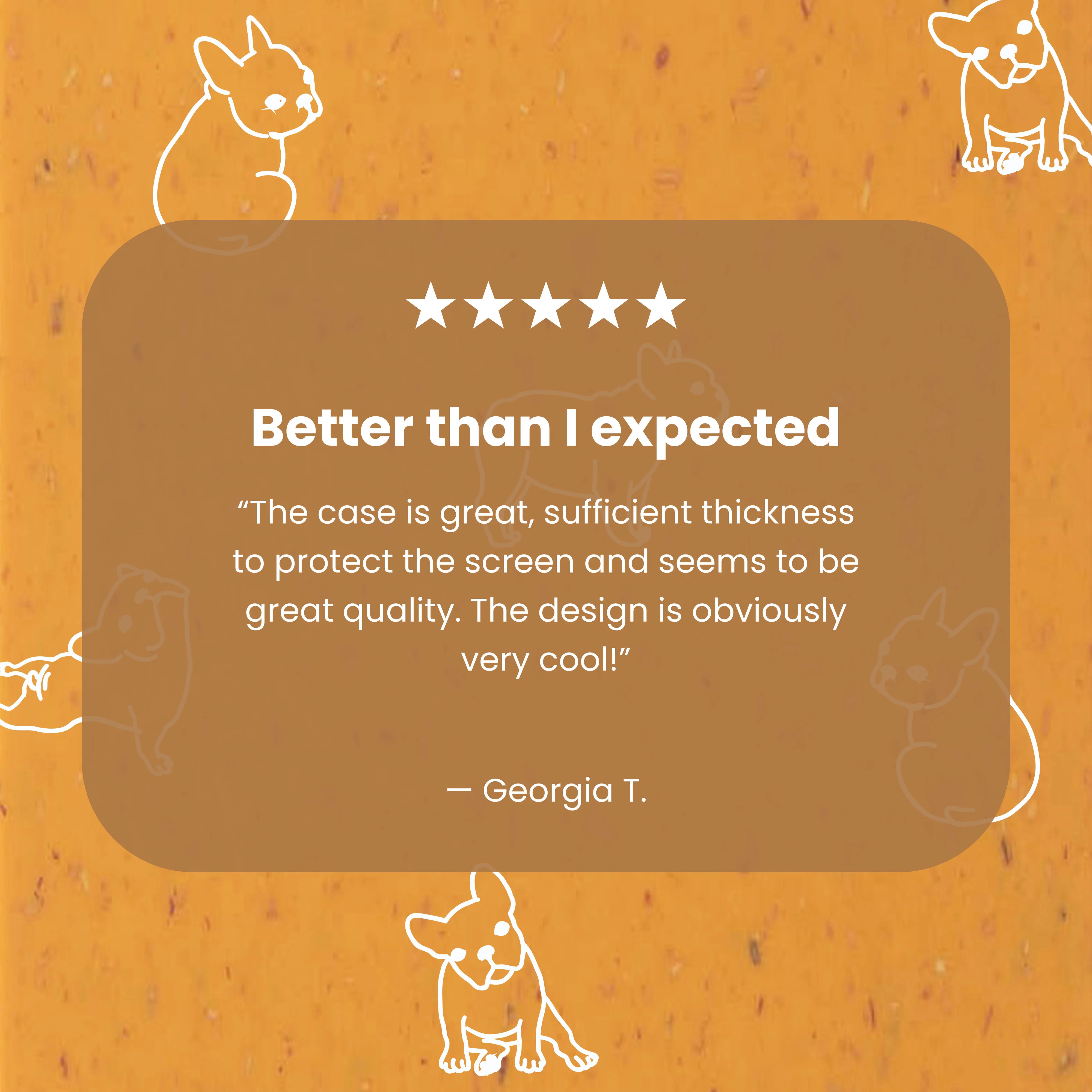 Honey Easy Breezy Frenchie Google Pixel 10a Case - Image 3