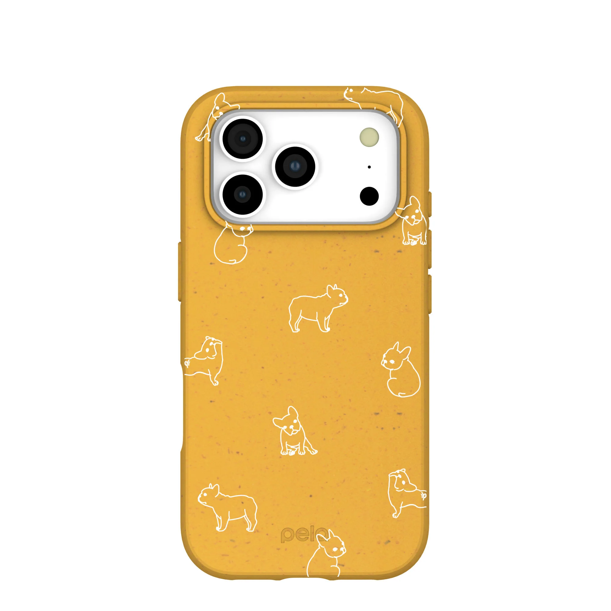 Honey Easy Breezy Frenchie iPhone 17 Pro Case