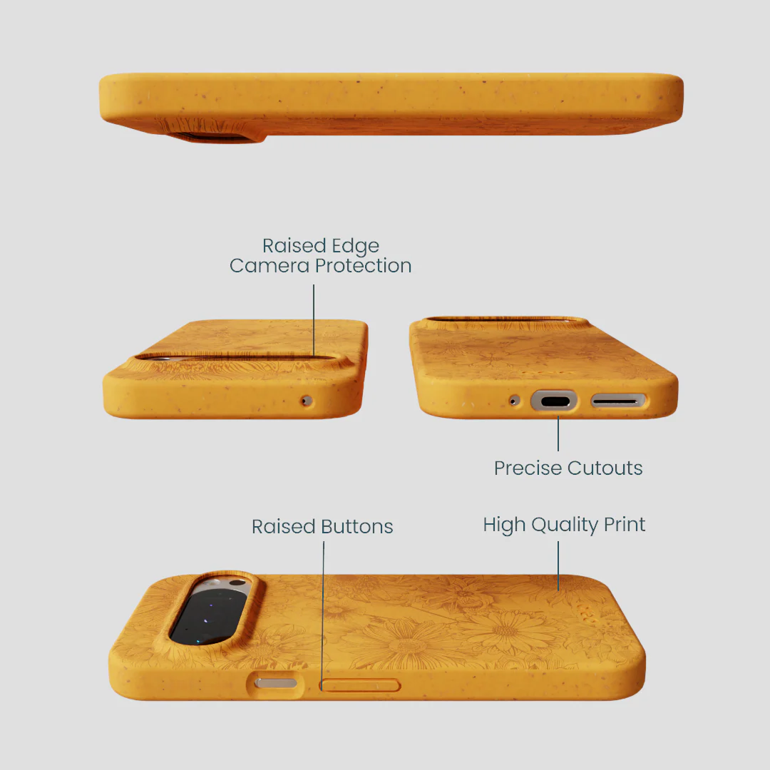 Honey Flora Google Pixel 9/9 Pro Case - Image 2