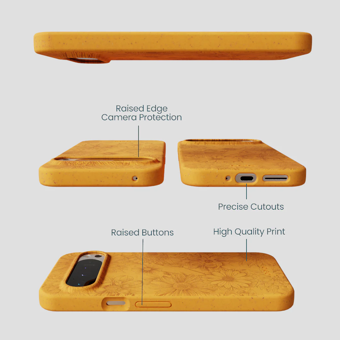 Honey Flora Google Pixel 9 Pro XL Case - Image 2