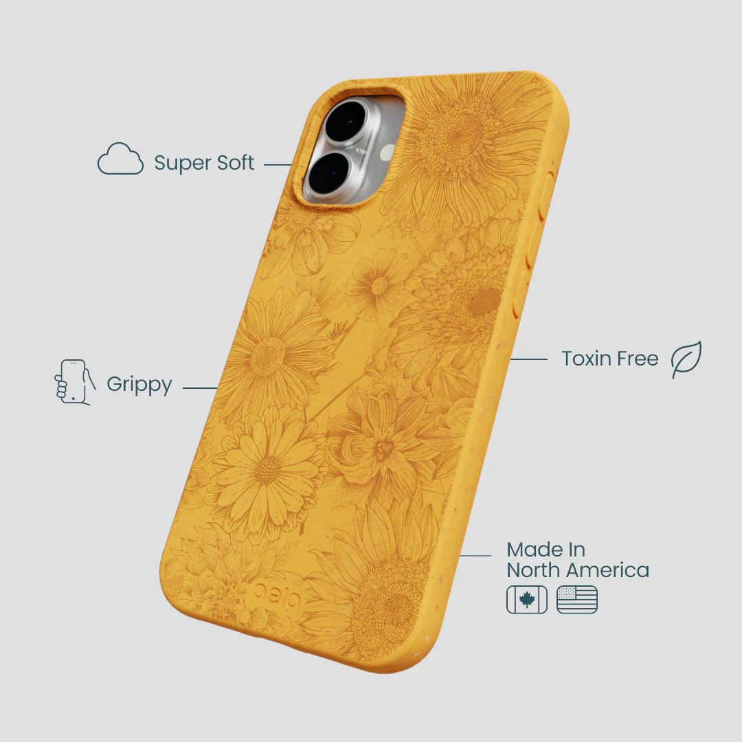 Honey Flora iPhone 16 Plus Case - Image 4