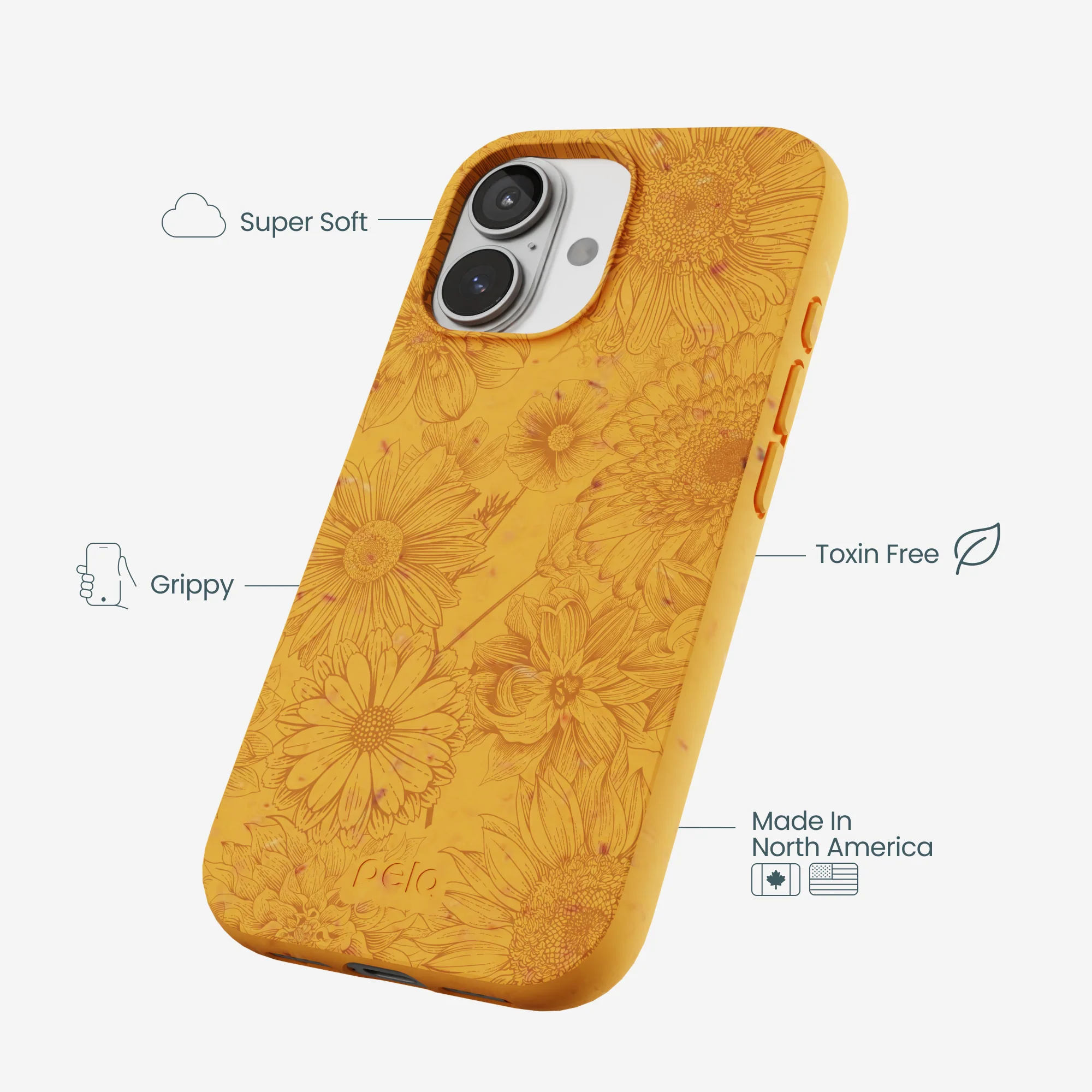 Honey Flora iPhone 17 Case - Image 4
