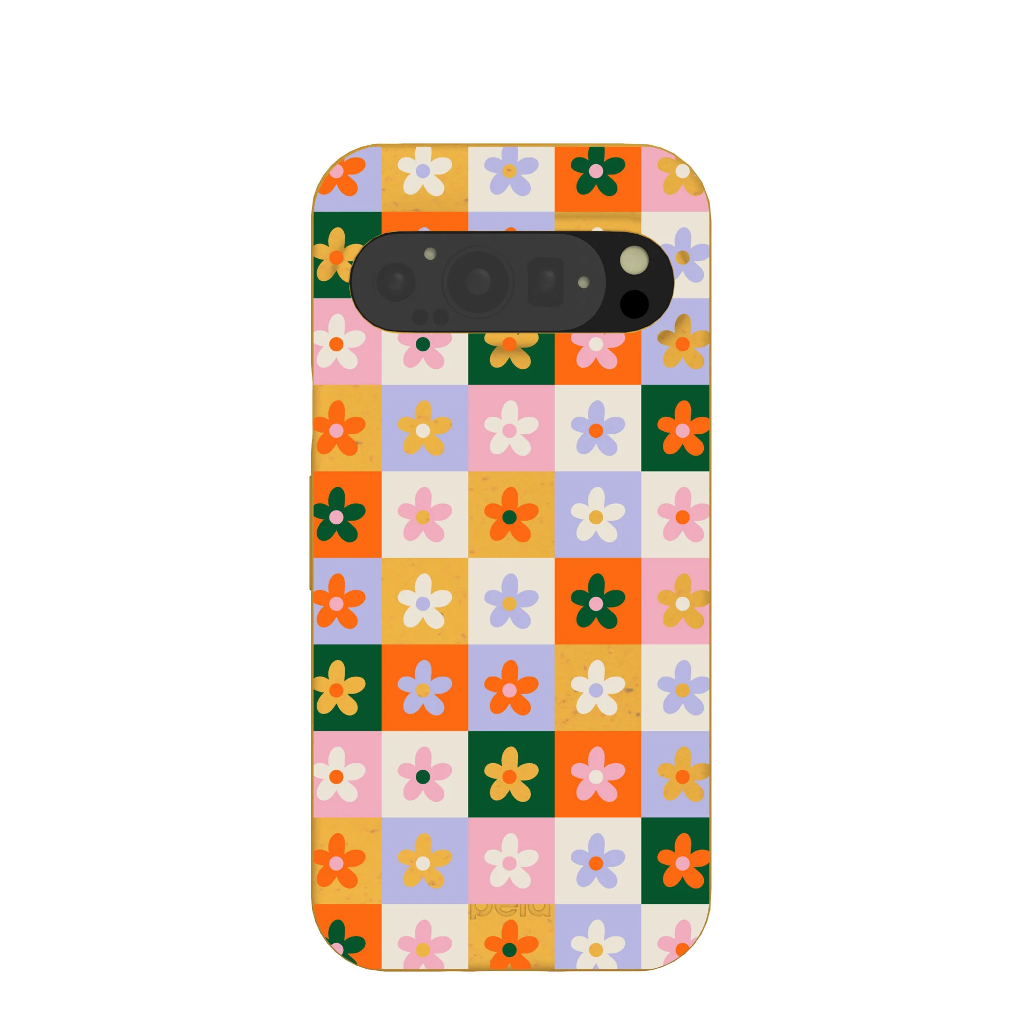 Honey Flower Tiles Google Pixel 9/9 Pro Case