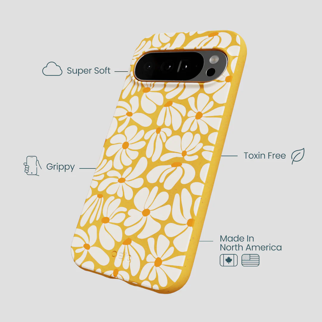 Honey Funky Petals Google Pixel 10 Pro XL Case - Image 3