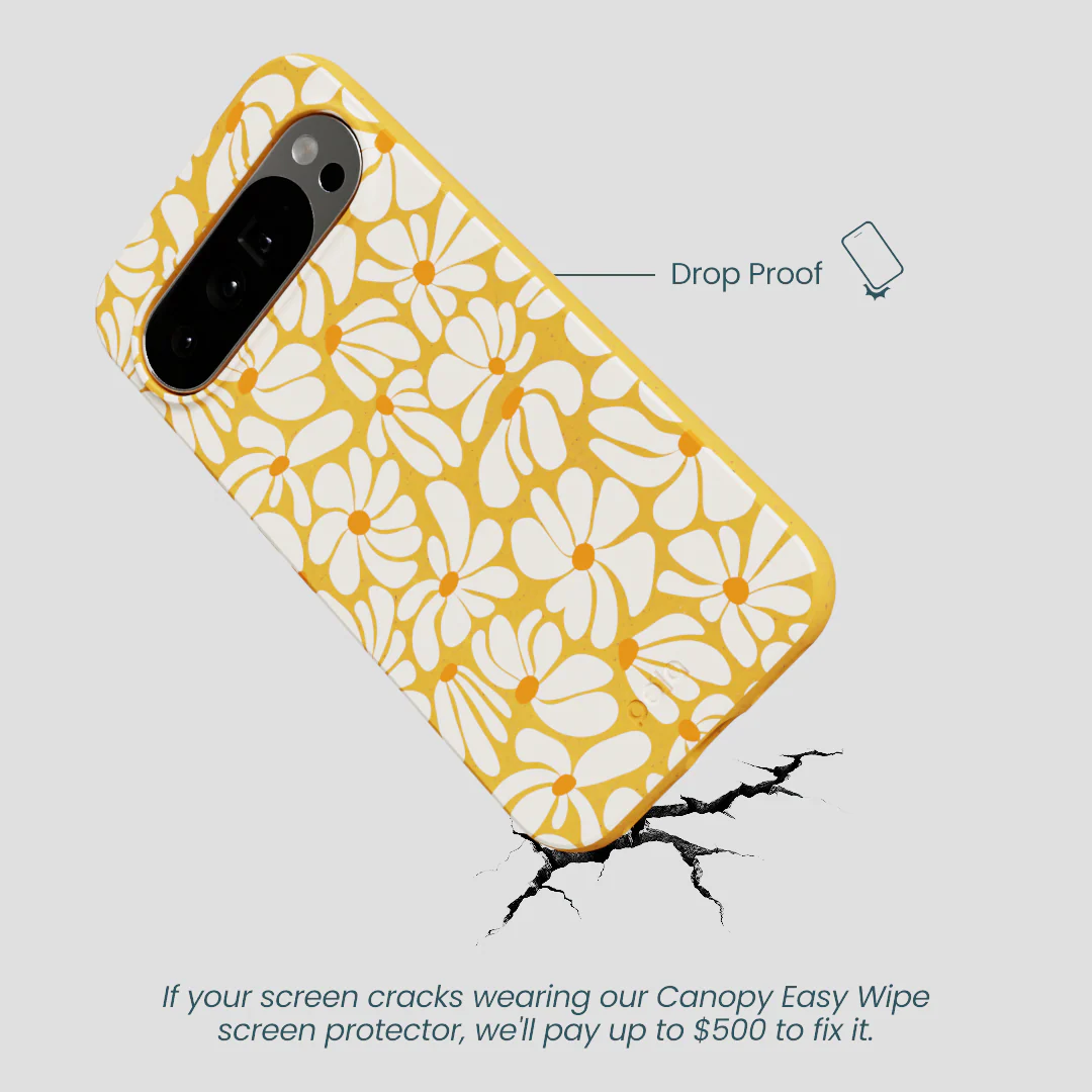 Honey Funky Petals Google Pixel 10 Pro XL Case - Image 4