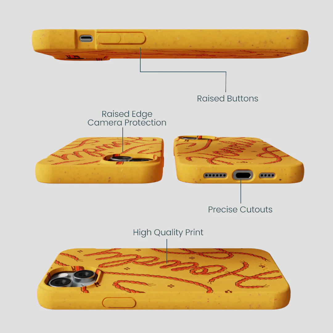 Honey Howdy iPhone 14 Plus Case - Image 3