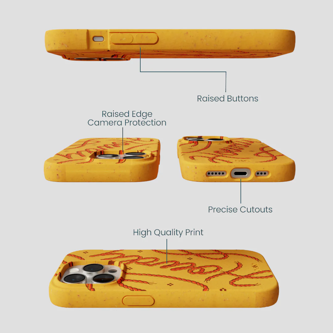 Honey Howdy iPhone 15 Pro Case - Image 3