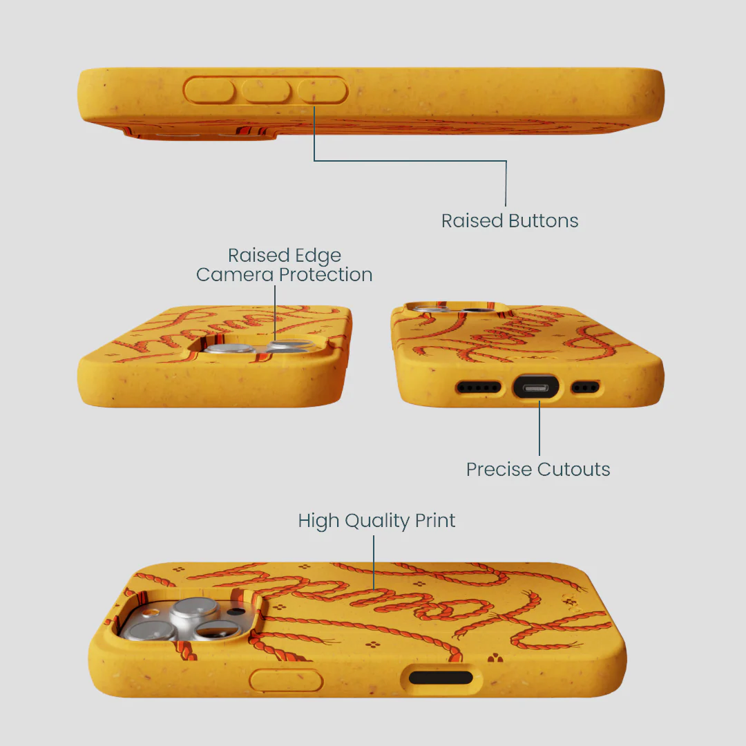 Honey Howdy iPhone 16 Pro Case - Image 3