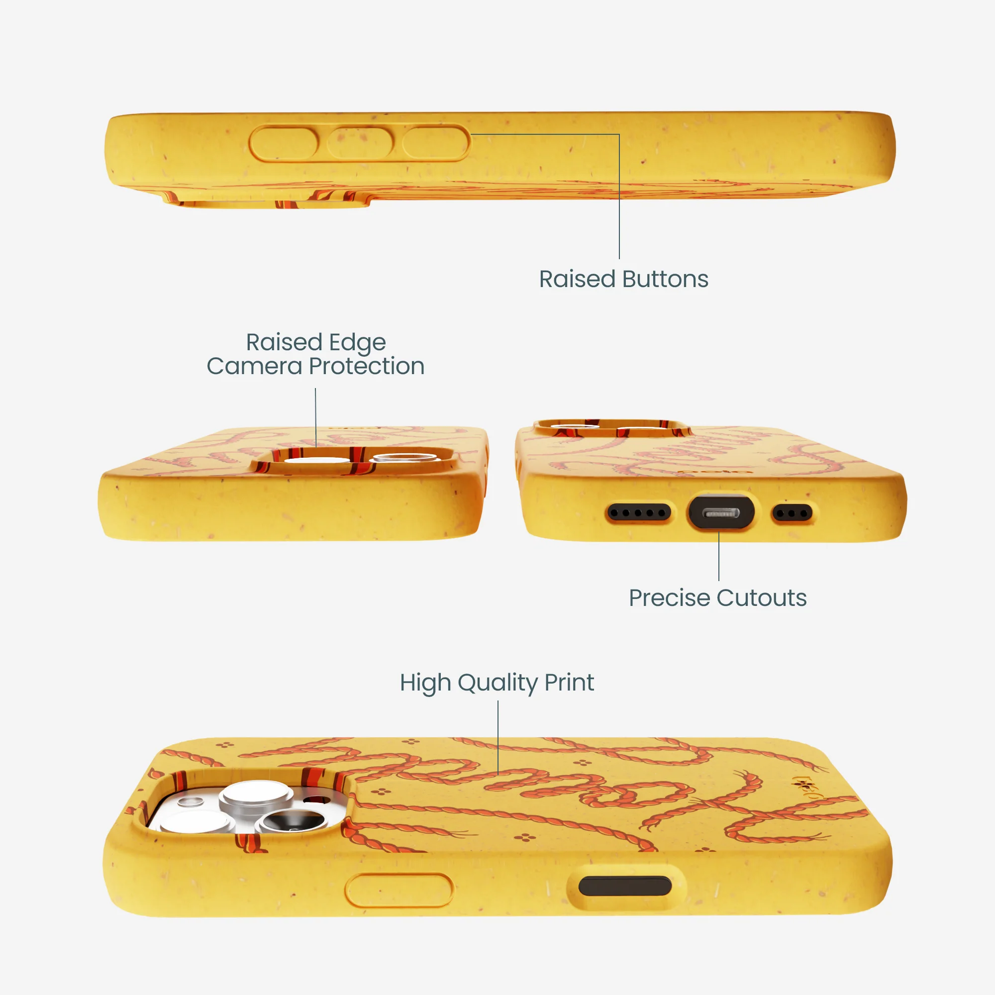 Honey Howdy iPhone 16 Pro Max Case - Image 3