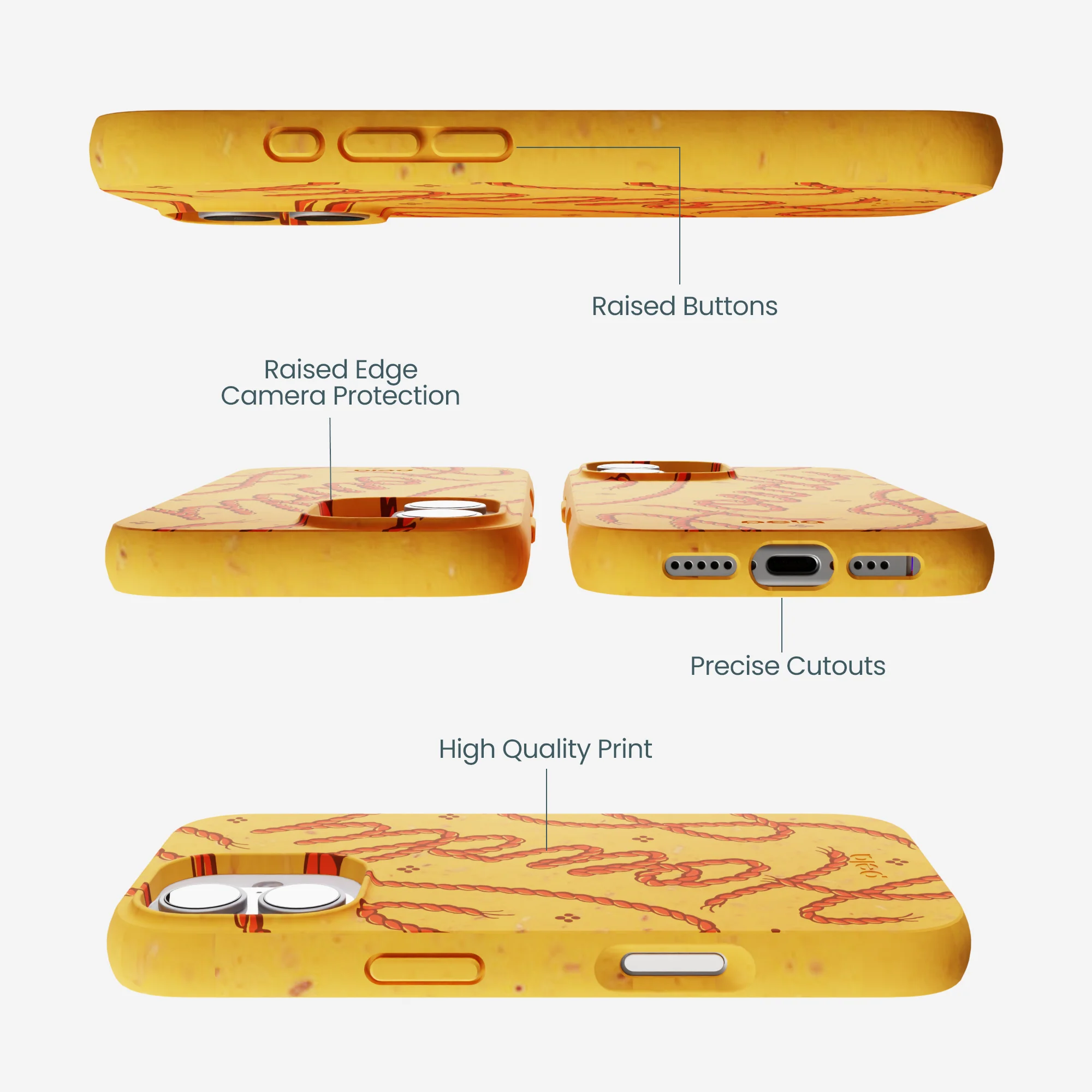 Honey Howdy iPhone 17 Case - Image 3