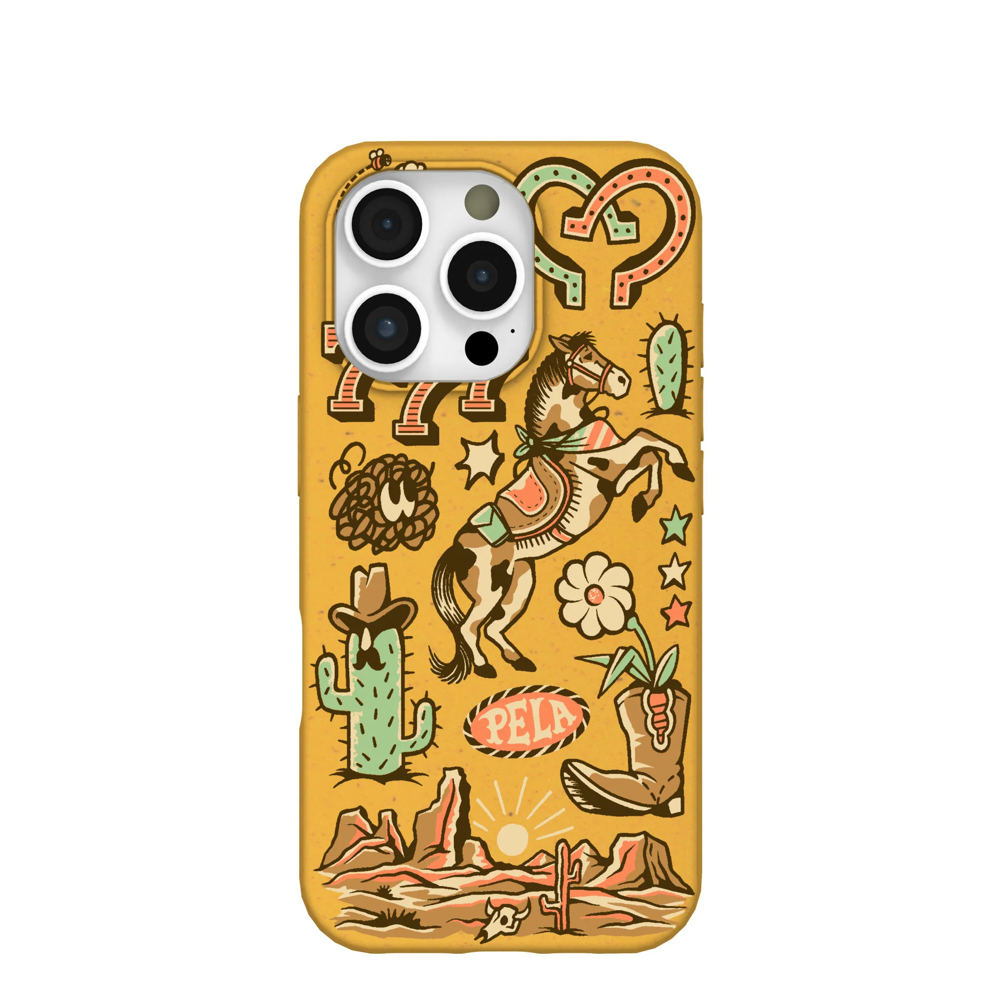 Honey Miller West iPhone 16 Pro Case