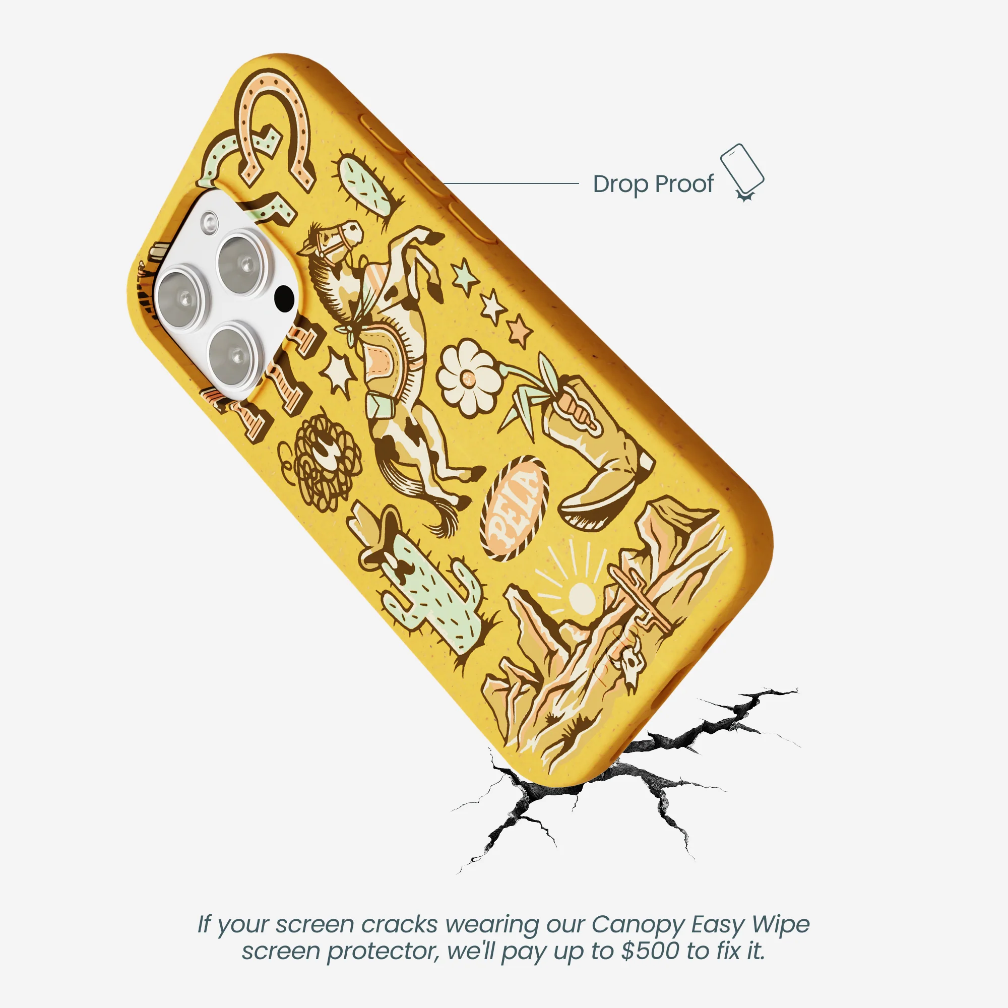 Honey Miller West iPhone 16 Pro Max Case - Image 5